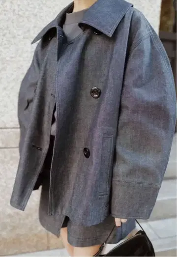 마챗 데님 자켓