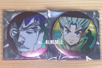 죠죠 10주년 기념전 한정판 캔뱃지 로한 코이치