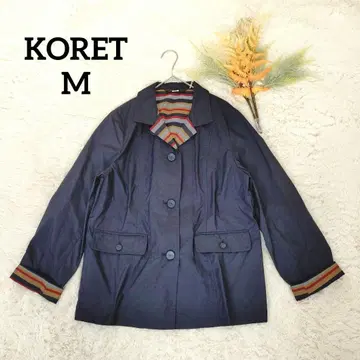 코렛 여성용 나일론 자켓 (M) 네이비 이너 스트라이프