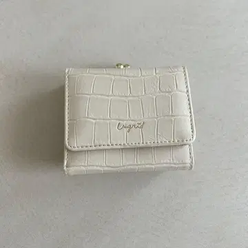 Ungrid 언그리드 크로커다일 3단 폴더형 지갑