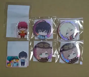 A3! 세가 럭키 쿠지 캔뱃지 아크릴 스탠드 이타루 마스미