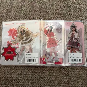 SWEET STEADY 시로이시 마유미 아크릴 스탠드 3개 세트