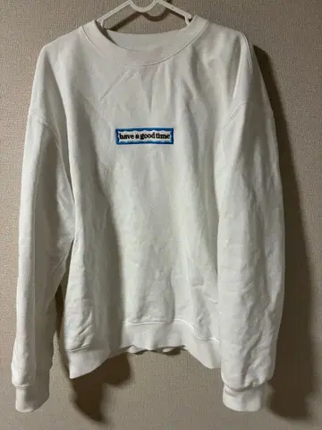 have a good time 맨투맨 XL 화이트