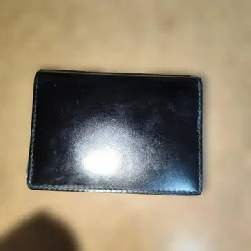 키프리스 오일 쉘 코도반 명함지갑 카드 케이스