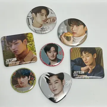 THE BOYZ 주연 캔뱃지 7개 세트