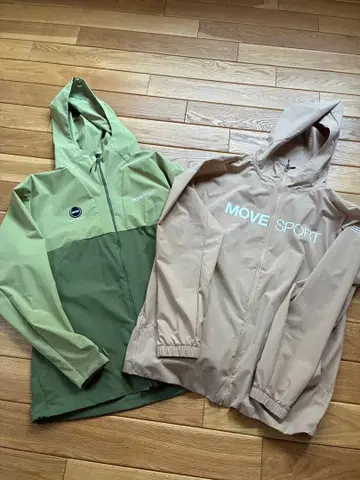 새상품급 데상트 남성용 아우터 2개 세트