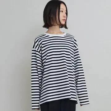 택 포함 새상품 IKI 이키 도즘 보더 빅 풀오버