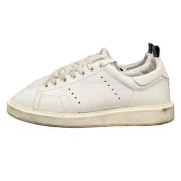 골든구스 통굽 스니커즈 화이트 가죽 사이즈 40 이탈리아제