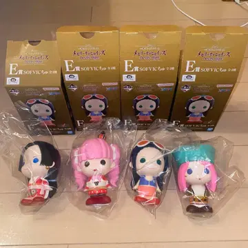 원피스 E상 SOFVI SD 캐릭터 4체 세트