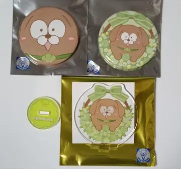 마츠이누 마츠이누 리트리버 6주년 캔뱃지 아크릴 스탠드