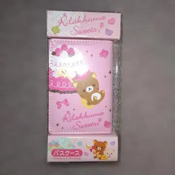 리락쿠마 스위츠 패스 케이스 핑크 2012년제