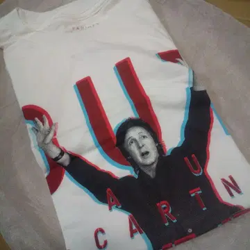 폴 매카트니 T셔츠 L 사이즈 아웃 오브 히어 비틀즈