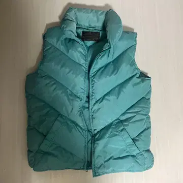 Eddie Bauer 다운 베스트 민트 그린