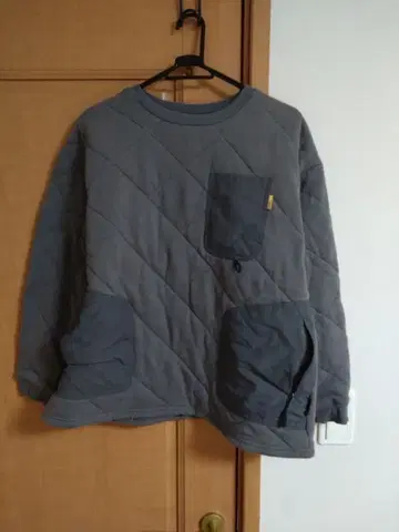 GRIP SWANY 퀼팅 맨투맨 M 그레이