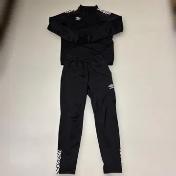 엄브로 블랙 저리 상하의 세트