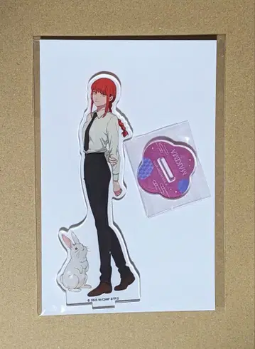 미개봉 새상품 마키마 체인소 맨 아크릴 스탠드 가라오케 마네키네코