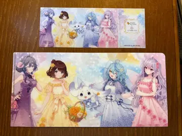 니지산지 화경의 온천 HANA BIYORI 클리어 티켓 티켓 홀더