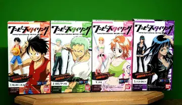 원피스 스타일링/루피 조로 나미 로빈 총 4체 [ 미개봉품 ]