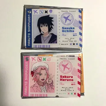 NARUTO ! 아크릴 플레이트 사스케 사쿠라