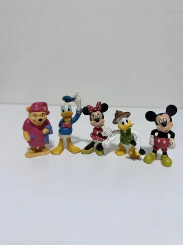 디즈니 캐릭터 피규어 세트