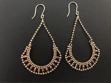 COCOSHNIK 골드 후크 귀걸이 K10