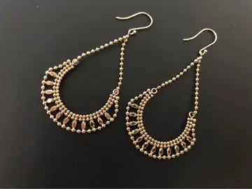 COCOSHNIK 골드 후크 귀걸이 K10