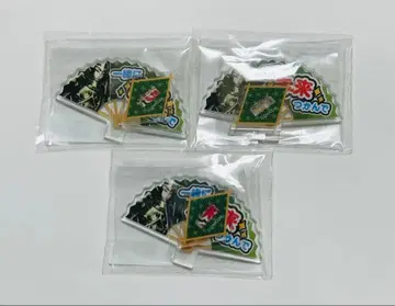 전국 BASARA 캡슐 복권 시바타 카츠이에 아크릴 스탠드 3개