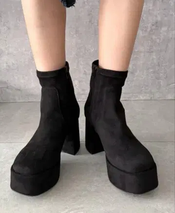 WEGO 스트레치 힐 숏부츠