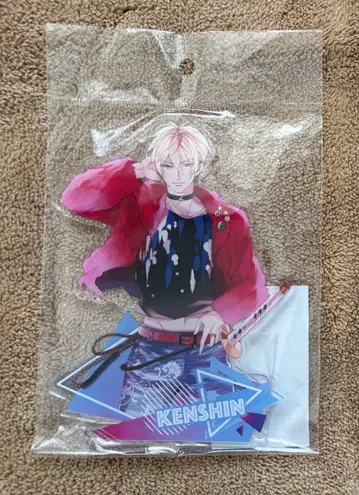 미소년 전국 Fight for Love! 아크릴 스탠드 겐신 미개봉품