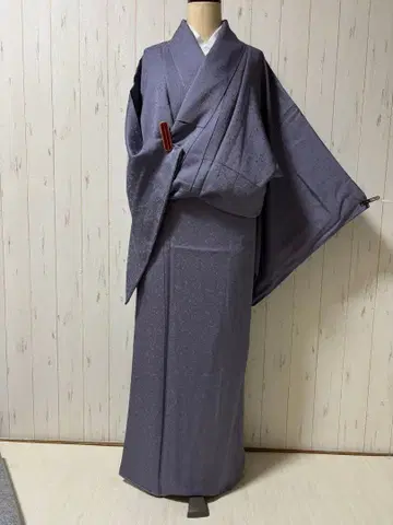 미사용 지문양 이로무지 기모노 야마토 m4384