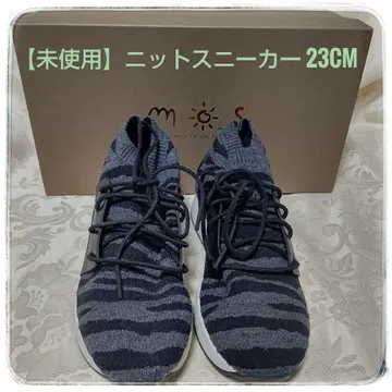 [ 미사용 ] MOS 니트 스니커즈 사이즈 36(23cm)