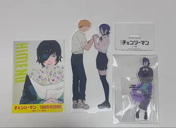 체인소 맨 아크릴 스탠드 레제 덴지레제 덴지 축제