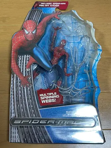 스파이더맨 3 피규어 스피닝 웹 포함