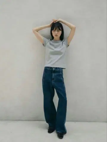 OHOTORO curve wide jeans S long