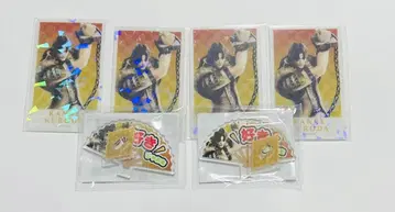 전국 BASARA 캡슐 복권 쿠로다 칸베에 세트