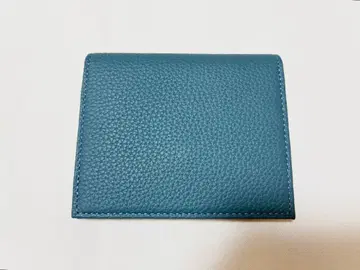 lemma 렌마 marisco 이단 접이식 지갑 블루 스카이블루