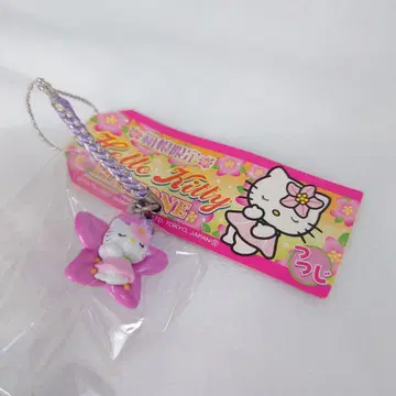 레어 지역 한정 키티 족쇄 스트랩 하코네 진달래