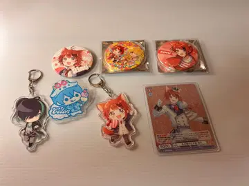 이누군 스토푸리 아크릴 키링 배지 세트