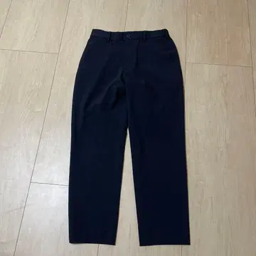 S 사이즈 유니클로 감동 슬랙스 네이비 노턱