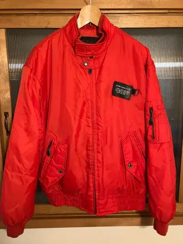 카도야 NEW CONCEPTER 나일론 자켓 레드 M 바이커