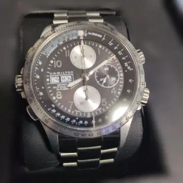 HAMILTON 자동 와인딩 시계 크로노그래프