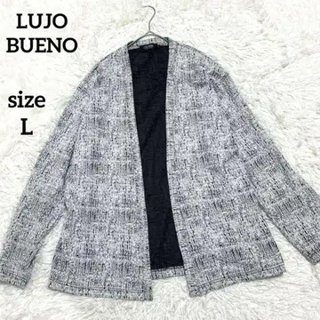 오픈카디건 노카라 남성용 K-스타일 겉옷 그레이 자켓 L