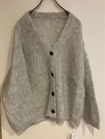 저널 스탠다드 리룸 모헤어 믹스 V넥 가디건