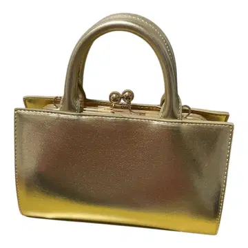 골드 핸드백 탈부착 가능 스트랩