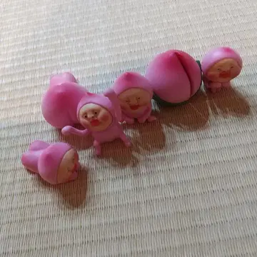 꼬마 도감 카쿠레모모지리 피규어