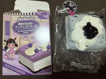 mellojoy 스퀴즈 운명의 만남 티라미수 시리즈 블랙 참깨 쿠키