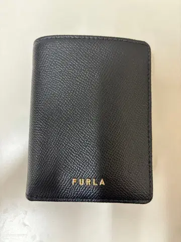 FURLA 블랙 접이식 지갑