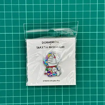 도라에몽 핀 배지 타카하시 미카미 콜라보