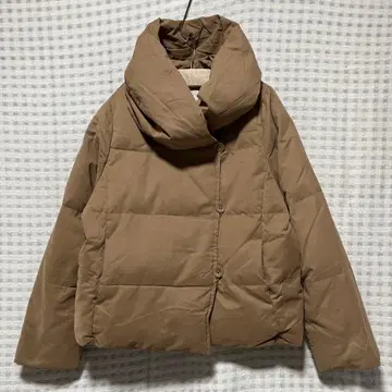 studio CLIP 다운 자켓 코트 카멜