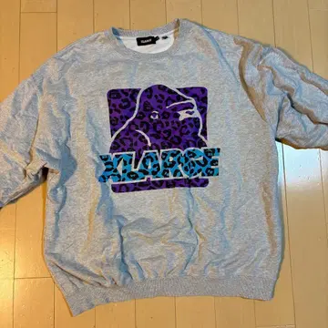 XLARGE 레오파드 프린트 트레이닝복 L